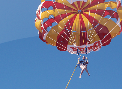 Parasailing At Mill Point - Accommodation Port Hedland 0