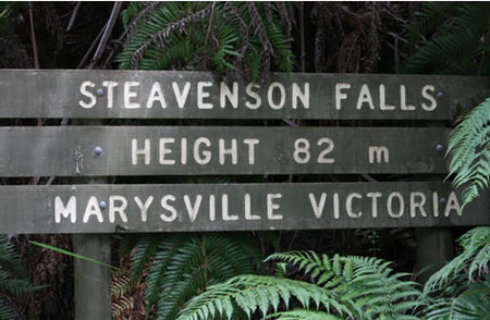 Stevensons Falls - St Kilda Accommodation