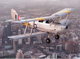 Vintage Tiger Moth Joy Flights - Attractions Perth 1