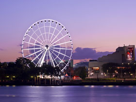 The Wheel of Brisbane - Accommodation Kalgoorlie