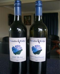 Thunder Ridge Wines - Accommodation VIC