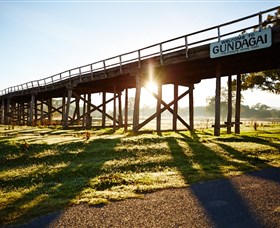 Historic Bridges of Gundagai - Accommodation in Bendigo