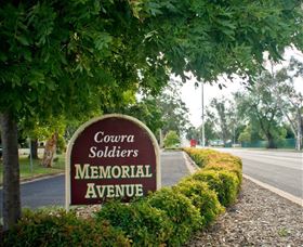 Memorial Avenue in Cowra - Accommodation Adelaide