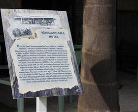 Woomargama Heritage Signs - Accommodation in Bendigo