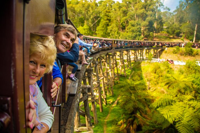 Puffing Billy Steam Train  Healesville Wildlife Sanctuary Tour From Melbourne - Accommodation Melbourne