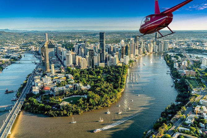 Private Helicopter Scenic Tour of Brisbane - 25min - Accommodation Gladstone