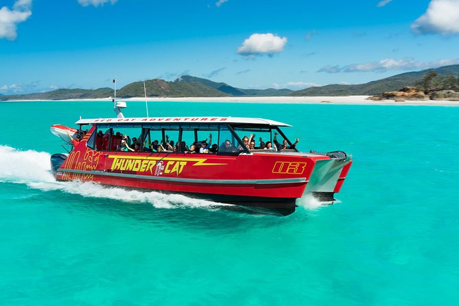 Whitehaven Beach And Hill Inlet Lookout Full-Day Snorkeling Cruise By High-Speed Catamaran - ACT Tourism 0