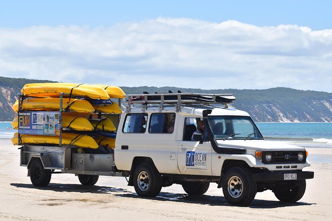 Half-Day Kayak With Dolphins And 4WD Beach Drive From Rainbow Beach - Accommodation ACT 13