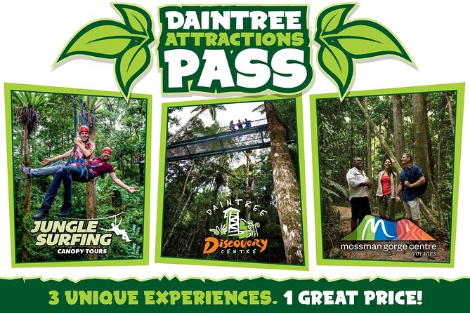 Daintree Atttractions Pass The Best of the Daintree in a Day - Accommodation Brunswick Heads