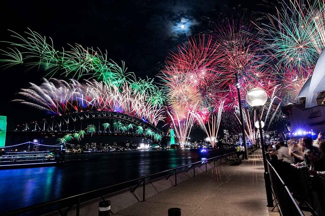 New Year's Eve under the Sydney Opera House Sails on Sydney Harbour - New South Wales Tourism 