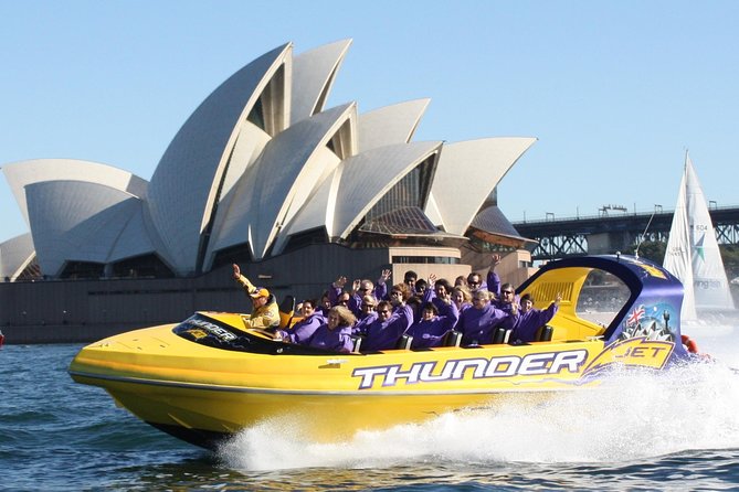 30-Minute Sydney Harbour Jet Boat Ride: Thunder Twist - Accommodation ACT 0
