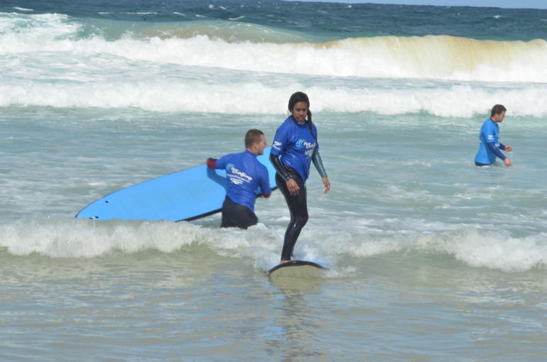 Surfing Lessons On Sydney\'s Bondi Beach - Accommodation ACT 5