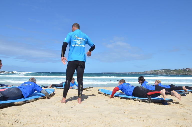 Surfing Lessons On Sydney\'s Bondi Beach - thumb 7