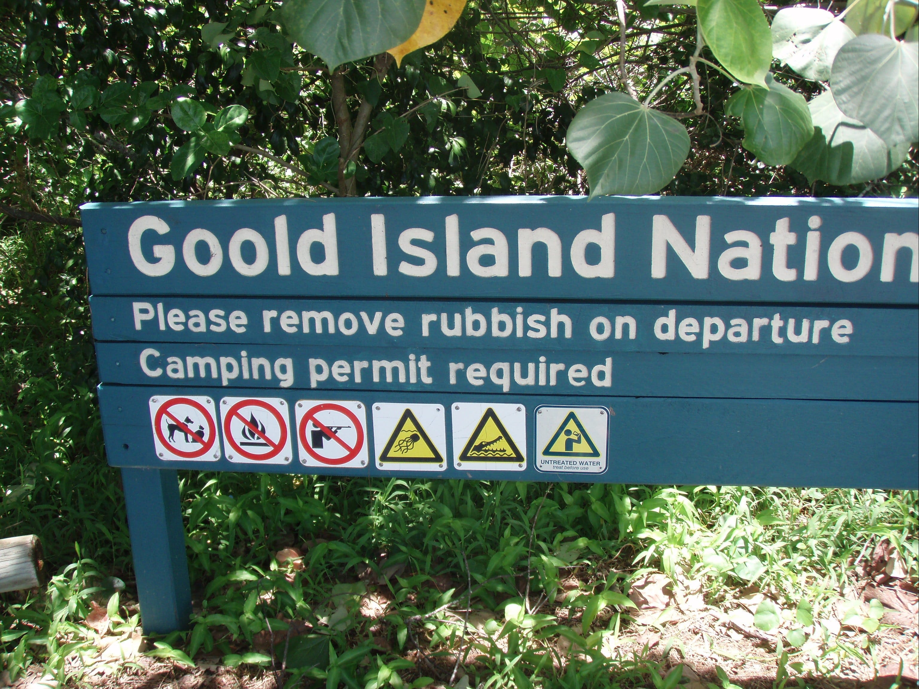 Goold Island National Park - Accommodation Yamba