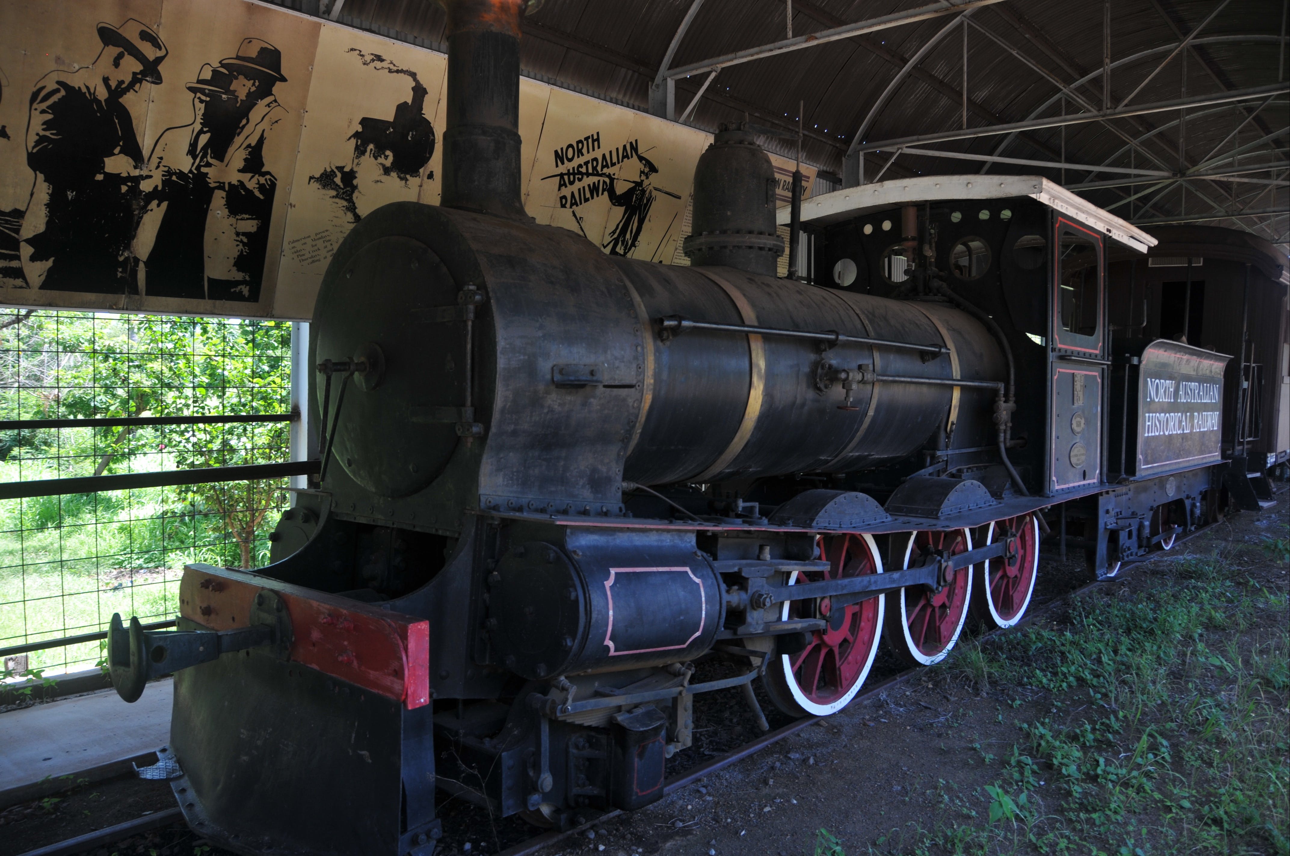 NABP 13 Passenger Carriage Pine Creek Railway Precinct - Redcliffe Tourism