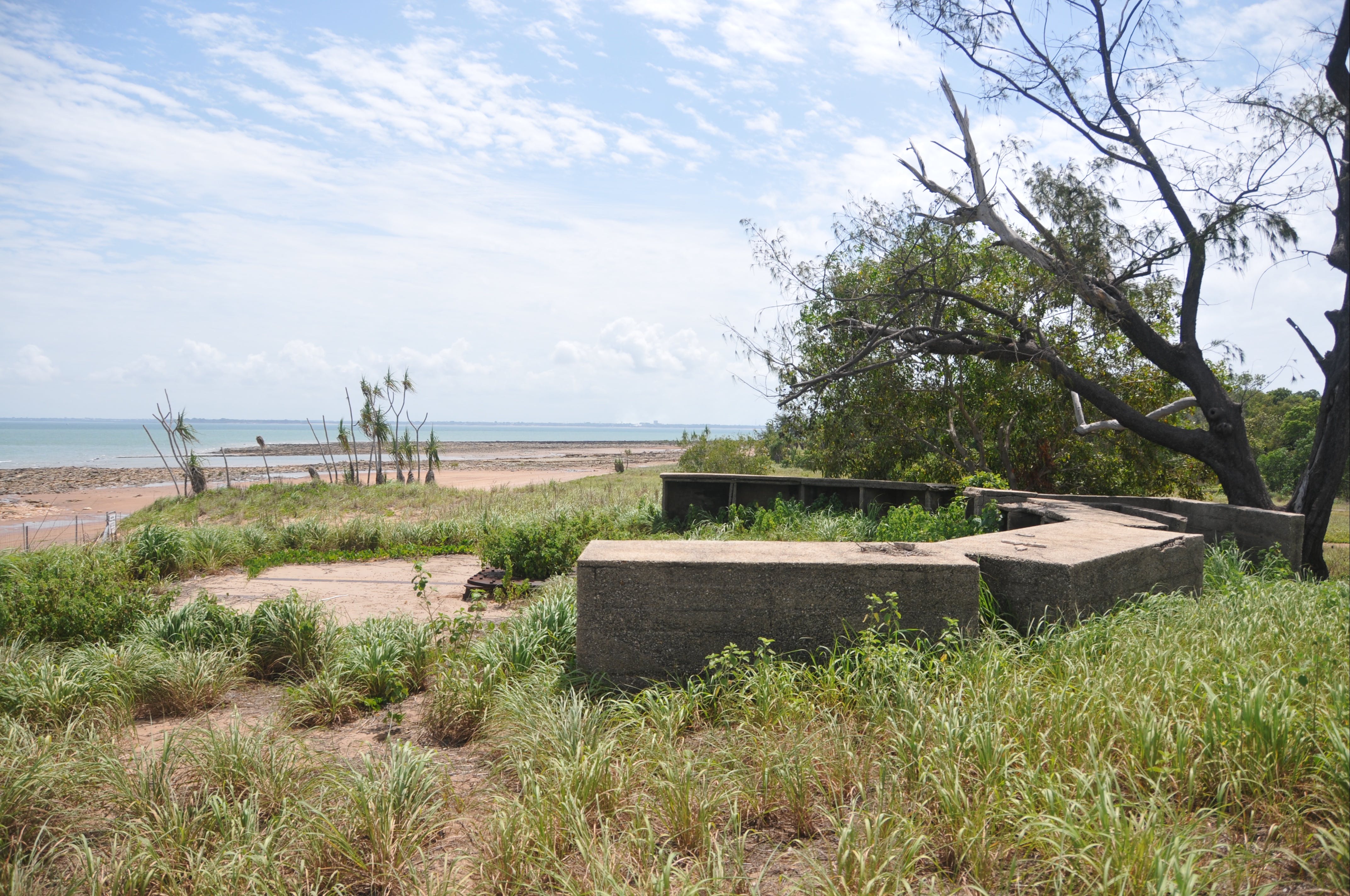 WWII Gun Emplacement Wagait Beach - Accommodation Airlie Beach