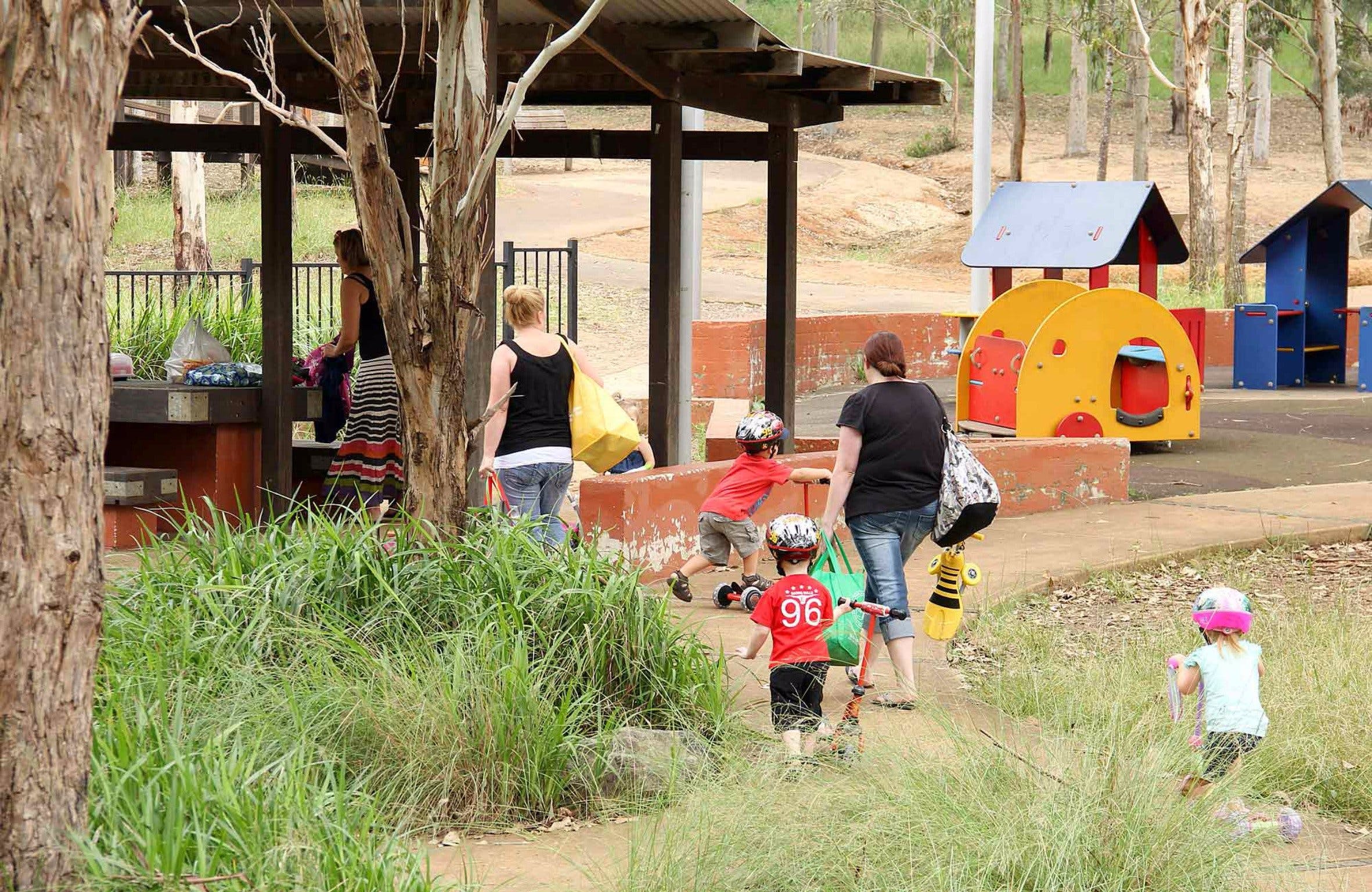 Rouse Hill picnic area and playground