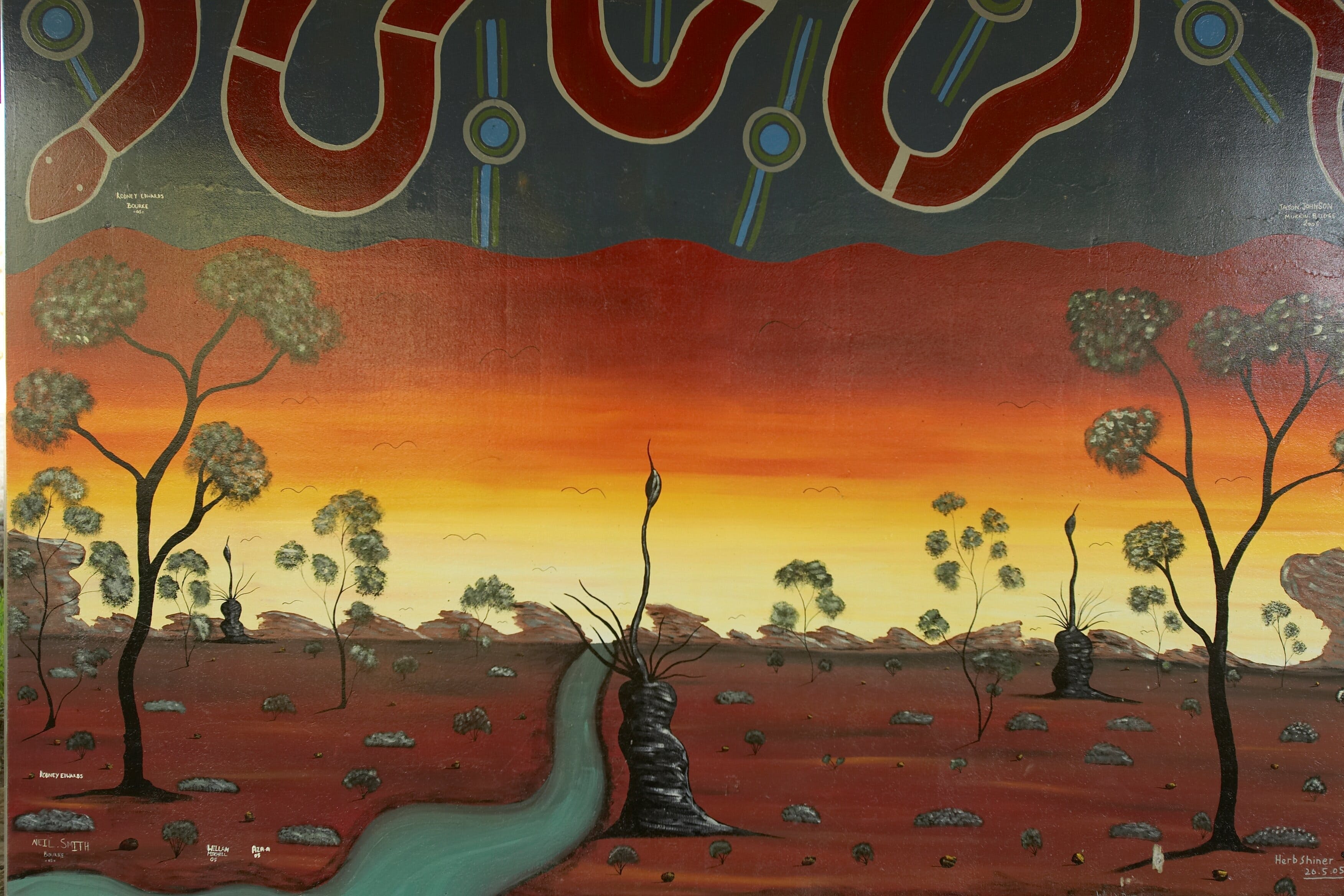 Warakirri Murals - New South Wales Tourism 