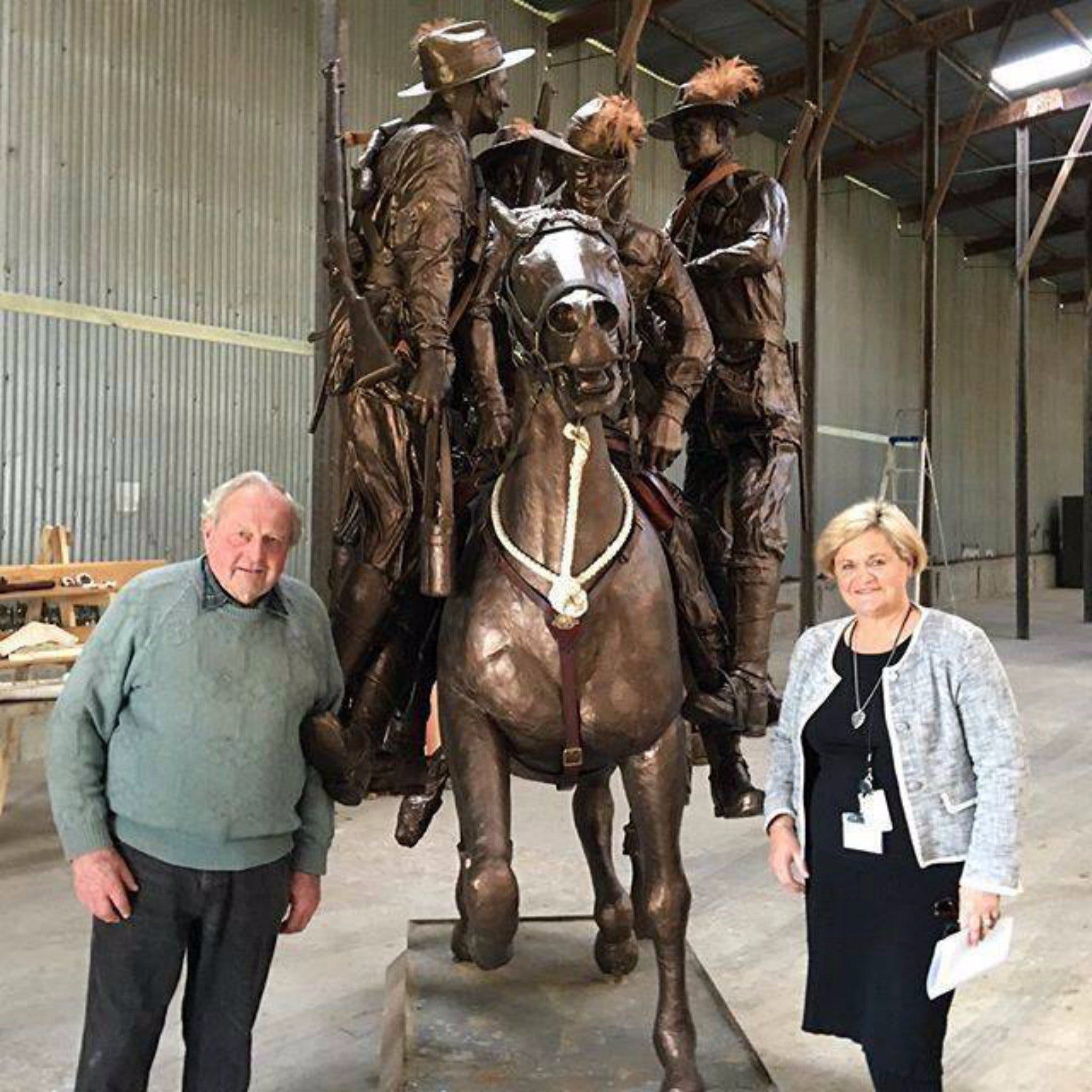 Bronze Bill the Bastard Australia's Greatest War Horse - Attractions Melbourne