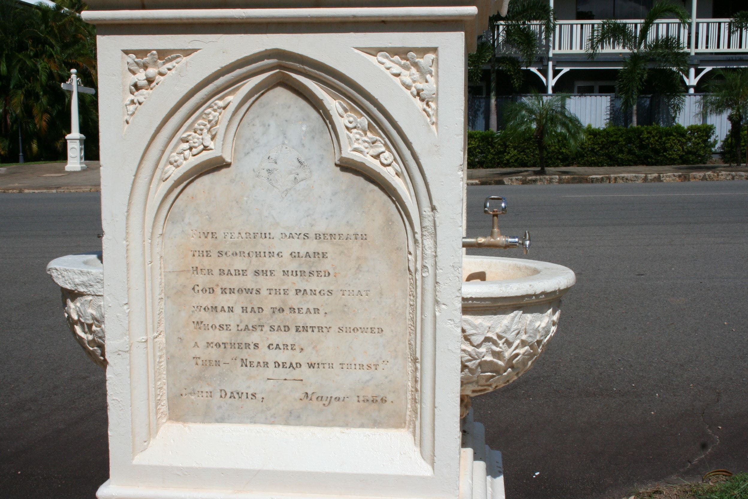 Mary Watson Monument Cooktown - Redcliffe Tourism