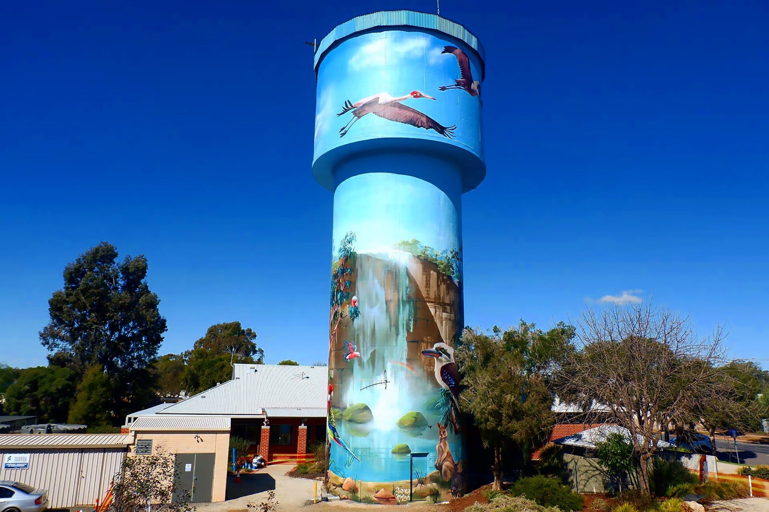 Lockhart Water Tower Mural - thumb 0