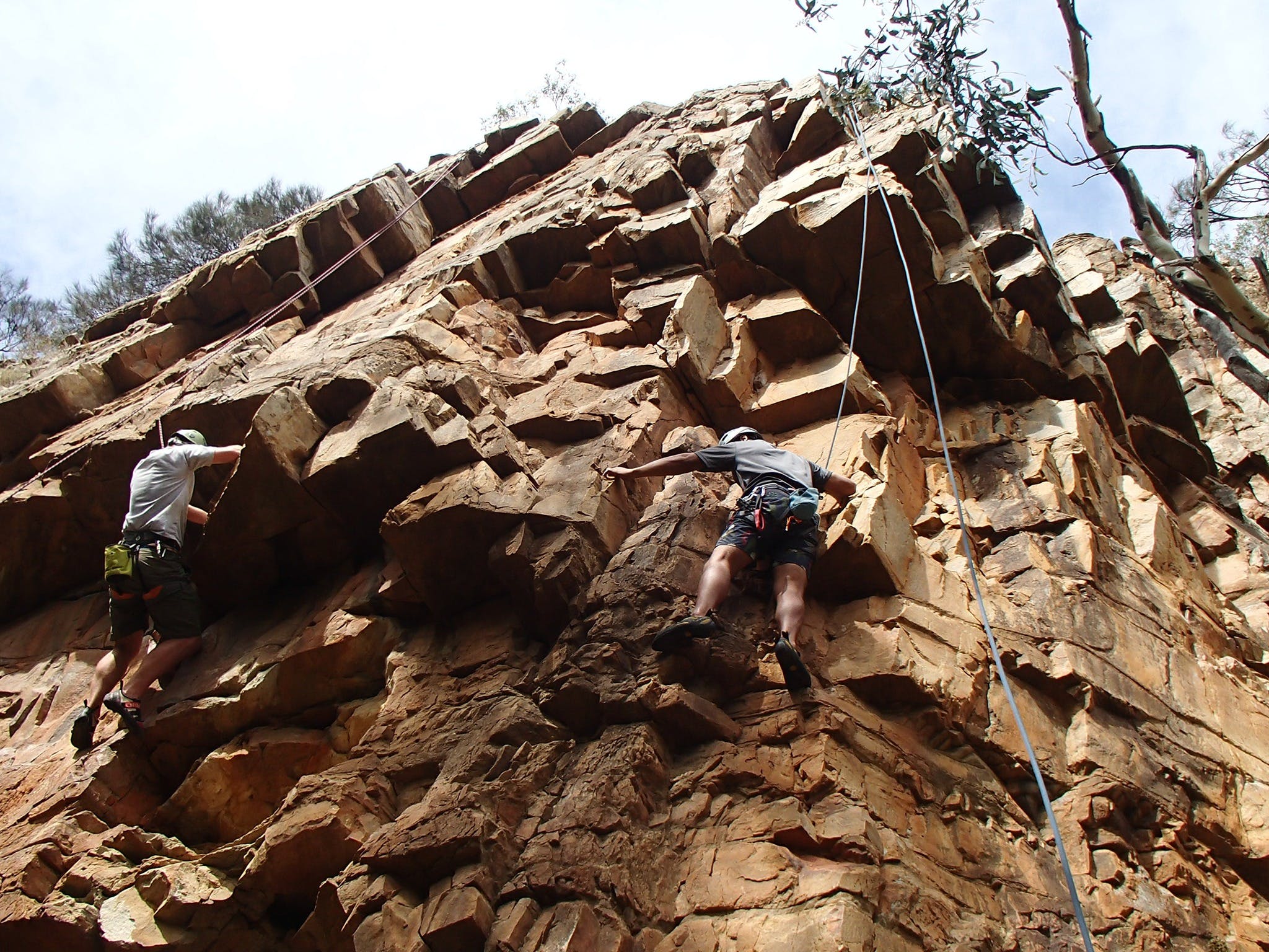 Rock Climbing in Morialta - Yamba Accommodation