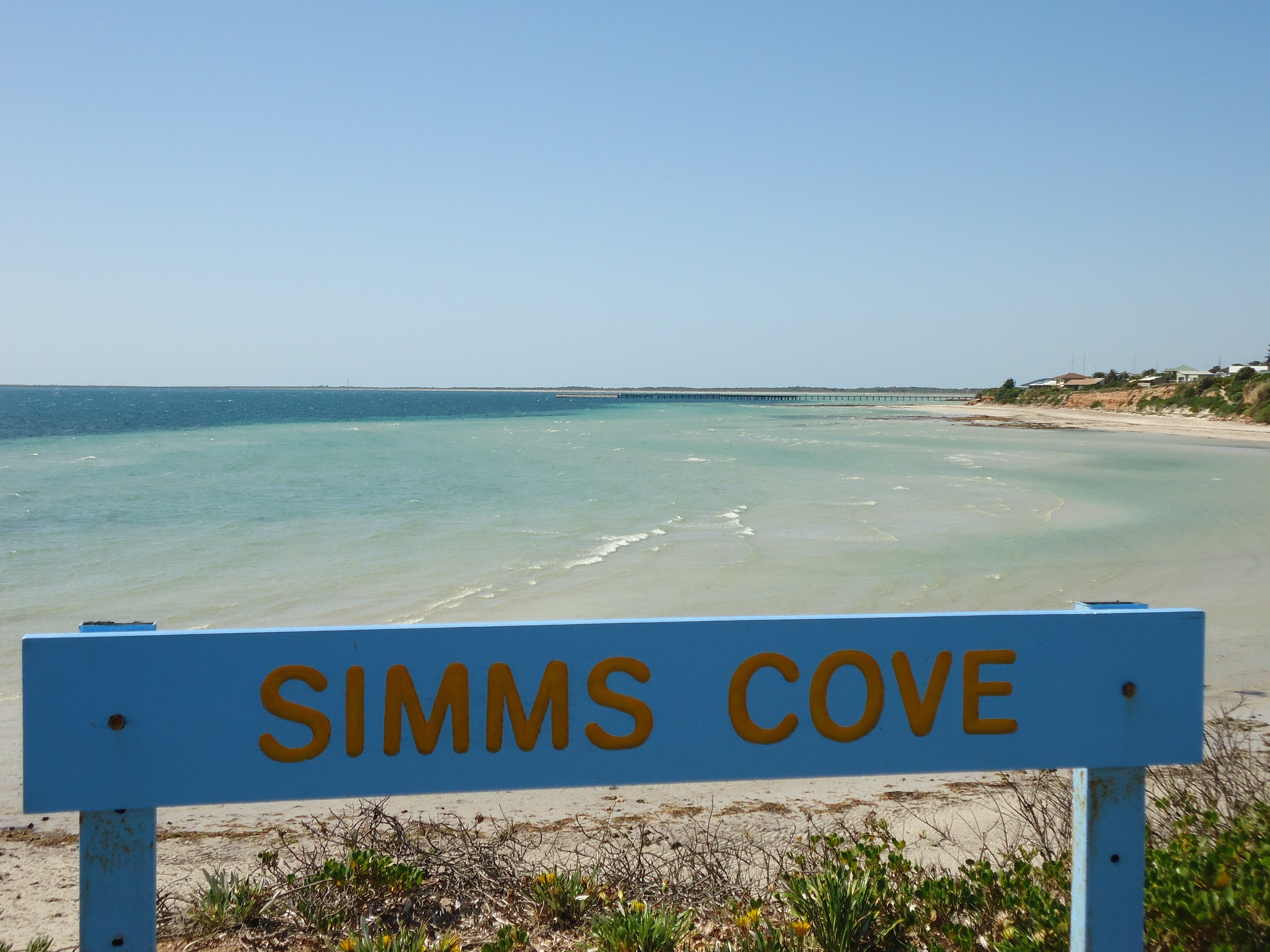 Simms Cove lookout and beach Moonta Bay - Wagga Wagga Accommodation