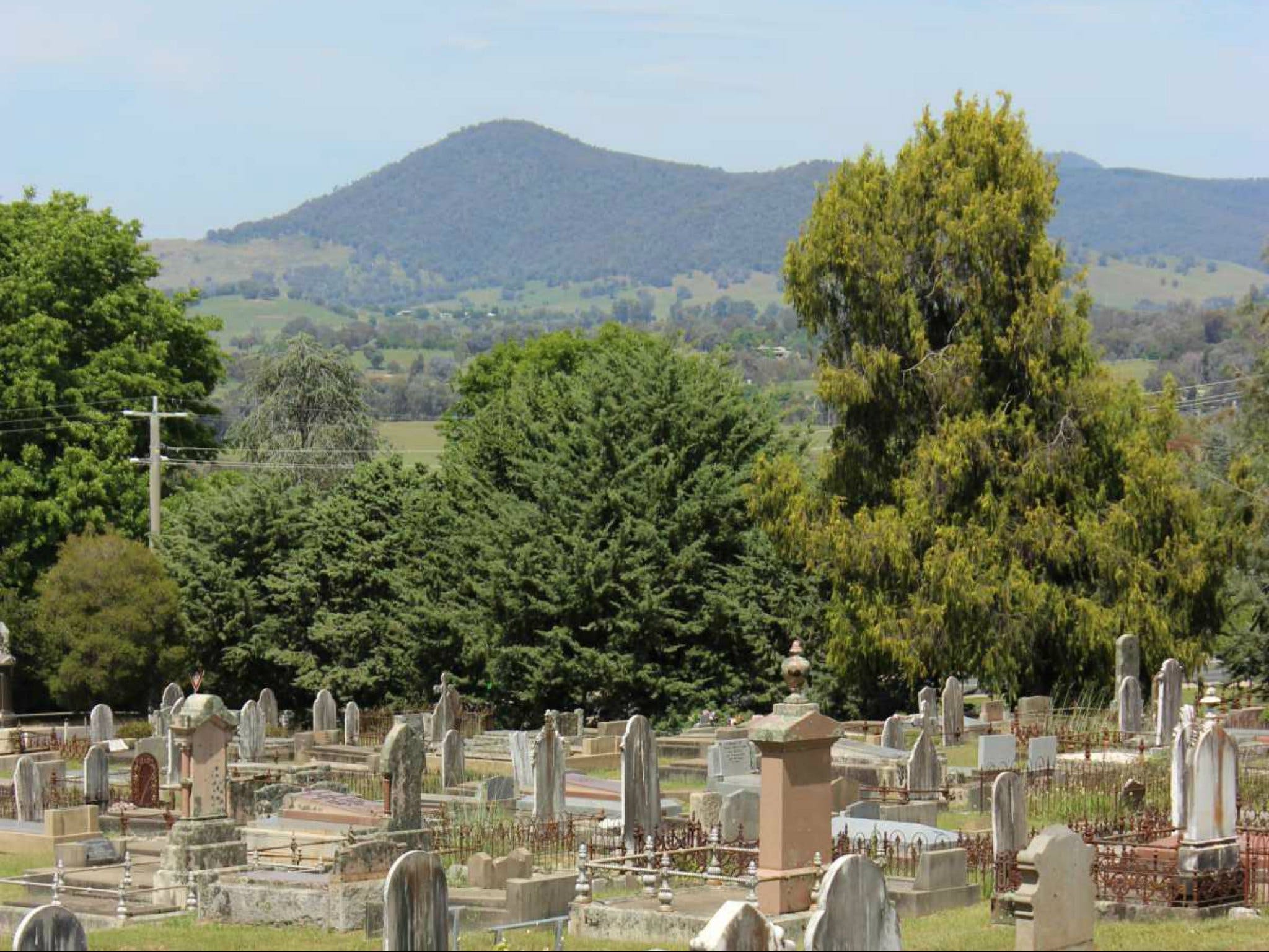 Yackandandah Cemetery - Accommodation Brunswick Heads