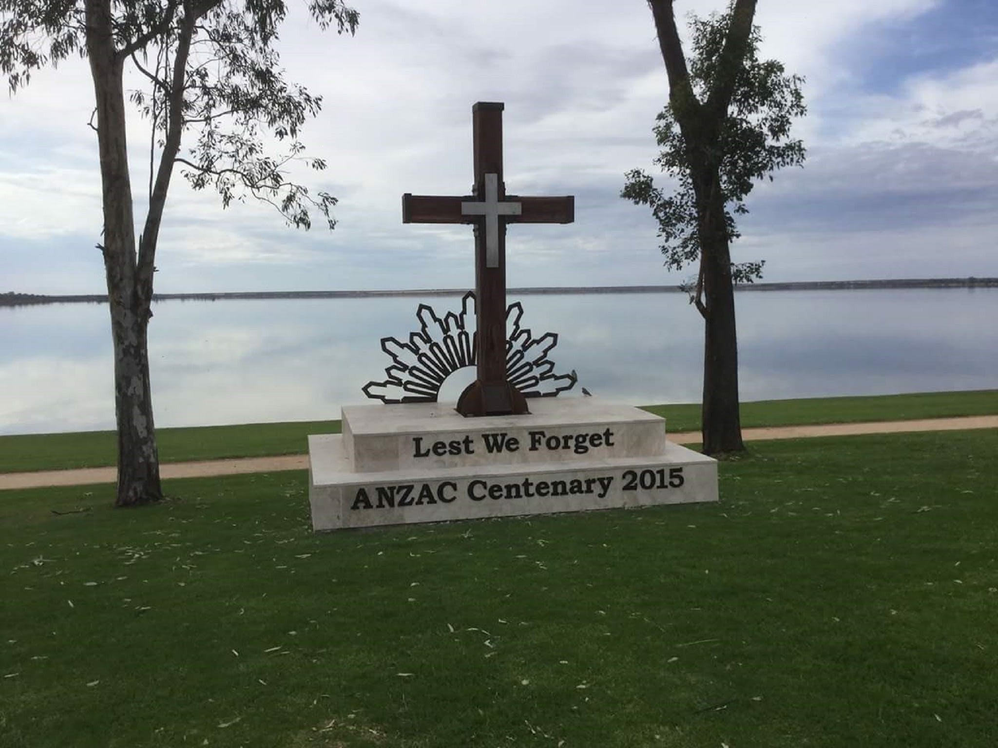 Anzac Centenary Cross - Yamba Accommodation