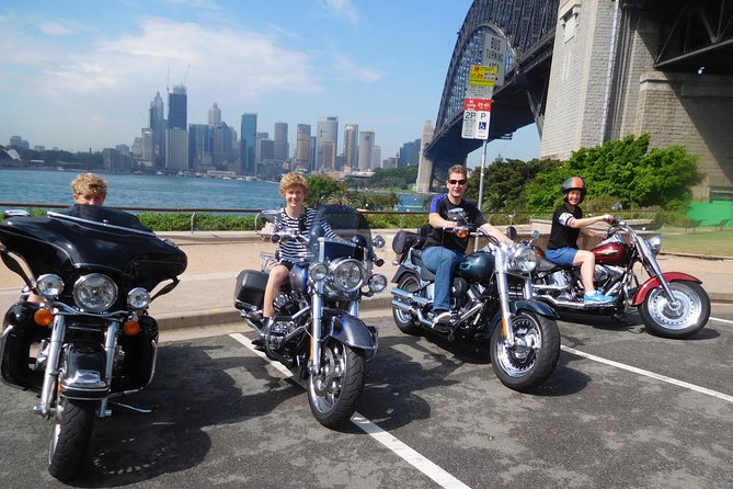 The 3 Bridges Harley Tour - see the main iconic bridges of Sydney on a Harley - Accommodation Yamba