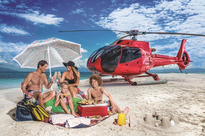 Private Helicopter Tour: Reef Island Snorkeling And Gourmet Picnic Lunch - thumb 0