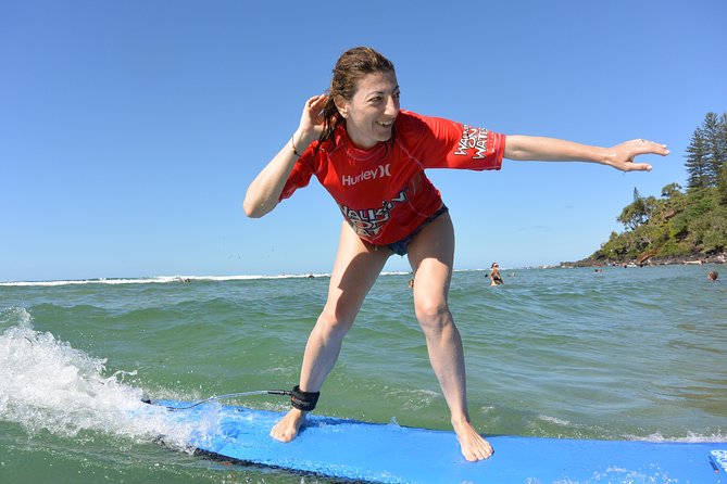 Learn To Surf Group Lesson - Walkin On Water - Coolangatta,Gold Coast,AUSTRALIA - thumb 1