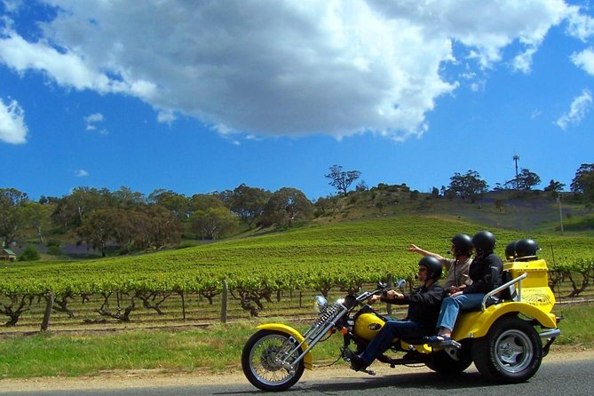 Unique Trike Barossa Valley Half Day Private Tour For 2 - Tourism Adelaide
