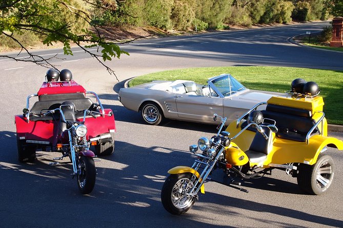 Ultimate Barossa Adventure Day Tour For 2 - Combined Mustang Convertible-Trike - thumb 0